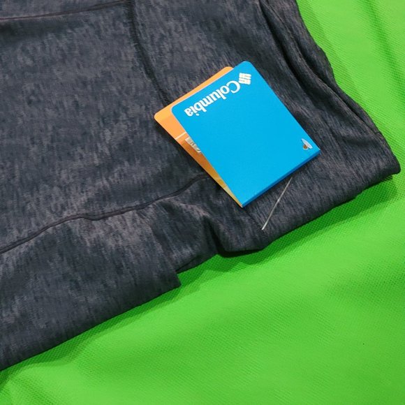 Columbia Womens Weekend Adventure Pant Dark Nocturnal Heather Activewear Sz M - Picture 3 of 12